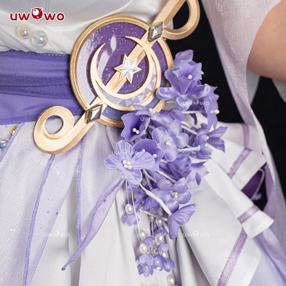S-3XL INSTOCK Uwowo Game Honkai Star Rail Fanart Robin Wisteria Gown Cosplay Costume
