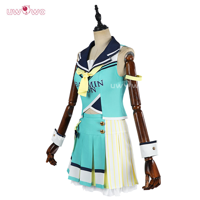 Uwowo Collab Series: Love Live ! Cheerleader Unawaken Cheer Girl Koizumi Hanayo Cosplay Costume