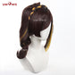 【Pre-sale】Uwowo Game Genshin Impact Chiori Wig Middle Brown Hair