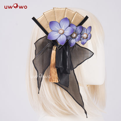 [Last Batch] INSTOCK Uwowo Genshin Impact Baal Raiden Shogun Detective Fanart Casual Cosplay Costume S-3XL