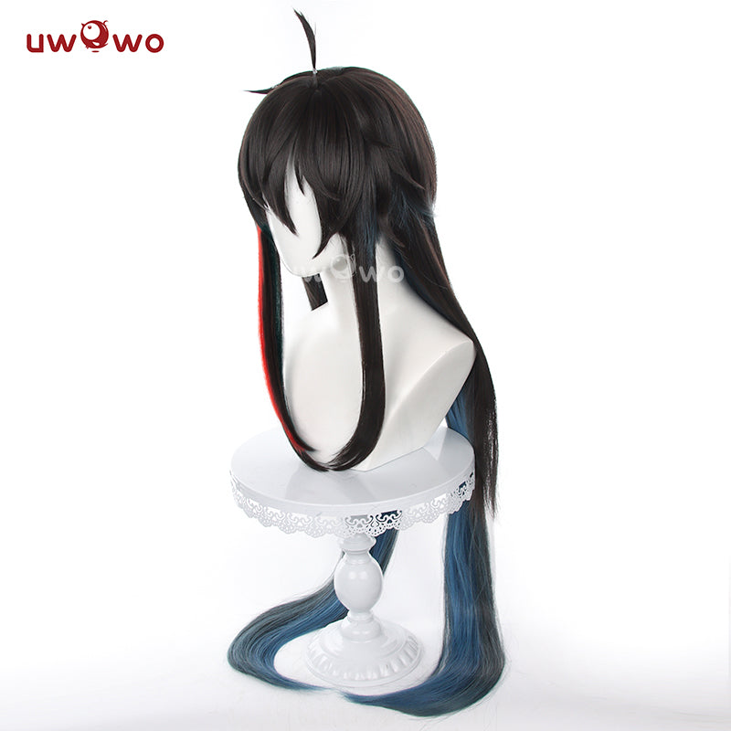 【Pre-sale】Uwowo Honkai: Star Rail Dan Heng Imbibitor Lunae Cosplay Wig Long Black Hair