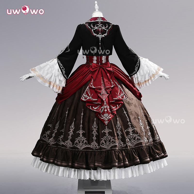 Uwowo Collab Series: Love and Deepspace MC's Bloodmoon Soulpact Couple Sylus Silverwing Fiend Cosplay Costume S-2XL