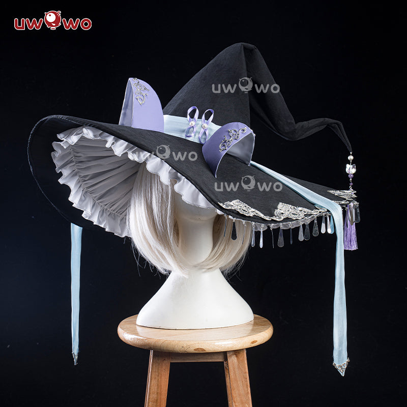 【Pre-sale】 Uwowo Genshin Impact Fanart Keqing Witch Cosplay Costume