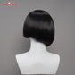 【Pre-sale】Uwowo Valorant Cosplay Viper Cosplay Wig Short Black Hair