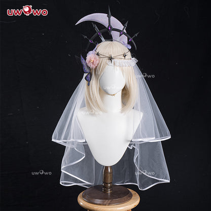 INSTOCK S-3XL Uwowo Game Honkai Star Rail Fanart Castorice Ethereal Gown Cosplay Costume