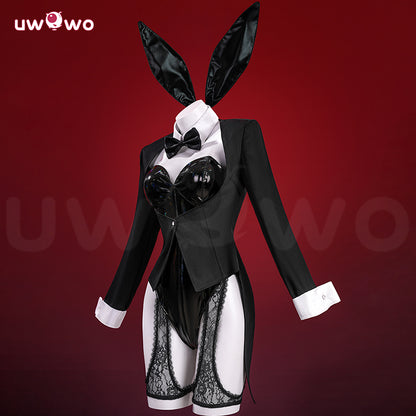 Uwowo Collab Series: Anime My Dress-Up Darling S2 Marin Kitagawa Black Bunny Suit Cosplay Costume XS-2XL