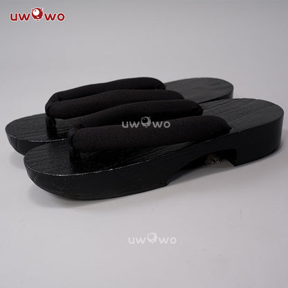 Uwowo Genshin Impact Fanart Kuki Shinobu Maid Cosplay Shoes Clogs