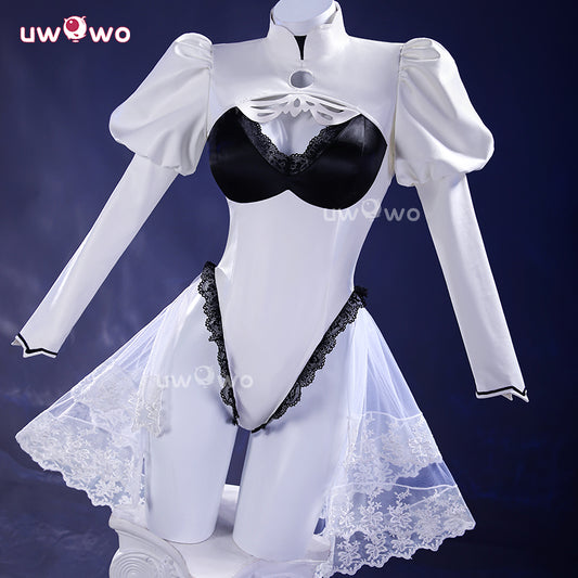 Uwowo Collab Series: Azur Lane Collab 2B Cosplay Costume S-2XL