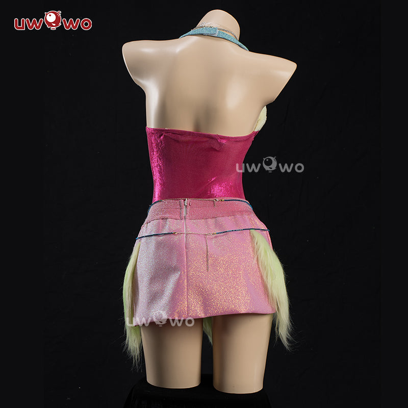 [Last Batch]【Pre-sale】Uwowo Flora S4 Winter Fairy Club Transformation Cosplay Costume S-3XL