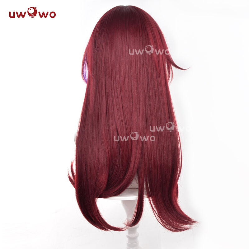 【Pre-sale】Uwowo Game Genshin Impact Chasca Wig Long Wine Hair