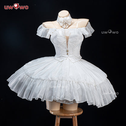 INSTOCK Uwowo Azur Lane Janus Oath Wedding Dress Bride Cosplay Costume