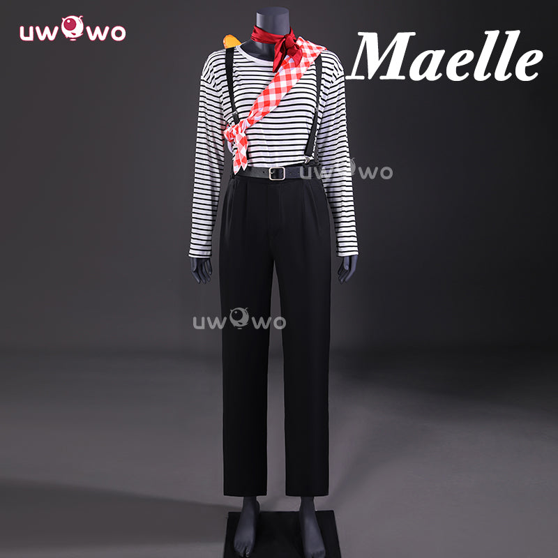 Uwowo Collab Series:Maelle Lune Sciel Baguette Outfit Game Clair Obscur: Expedition 33 Cosplay Costume S-2XL