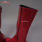 Uwowo Vocaloid Hatsune Miku Christmas 2023 Cosplay Shoes Red Boots