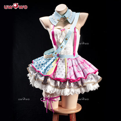 INSTOCK Uwowo Love Live! LoveLive Kotori Minami Idol ver. Cosplay Costume S-3XL