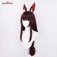 Uwowo League of Legends/LOL: Risen Legend Ahri Cosplay Wig Long Silver Hair With Ears