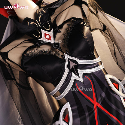 Uwowo Collab Series: Genshin Impact Ronova Ruler of Death Cosplay Costume XS-3XL