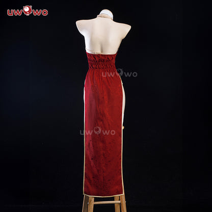 INSTOCK Uwowo Azur Lane Cheshire New Year Cheongsam Cosplay Costume