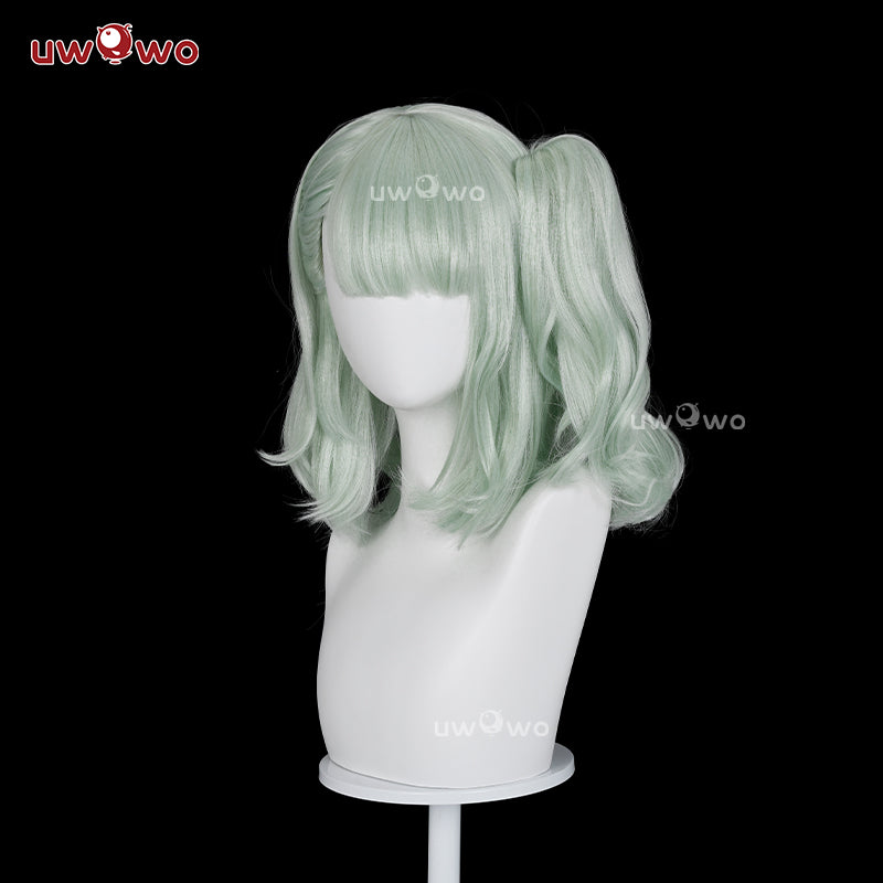 Uwowo Game Zenless Zone Zero/ZZZ Chinatsu Remiel Cosplay Wig Middle Light Green Hair