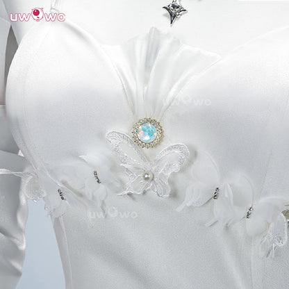 Uwowo Collab Series: Shorekeeper KFC Collab Game Wuthering Waves WuWa Cosplay Costume S-2XL