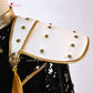 Uwowo Collab Series: Kpop Zoey GOLDEN Performance Black Suit Cosplay Costume XS-3XL