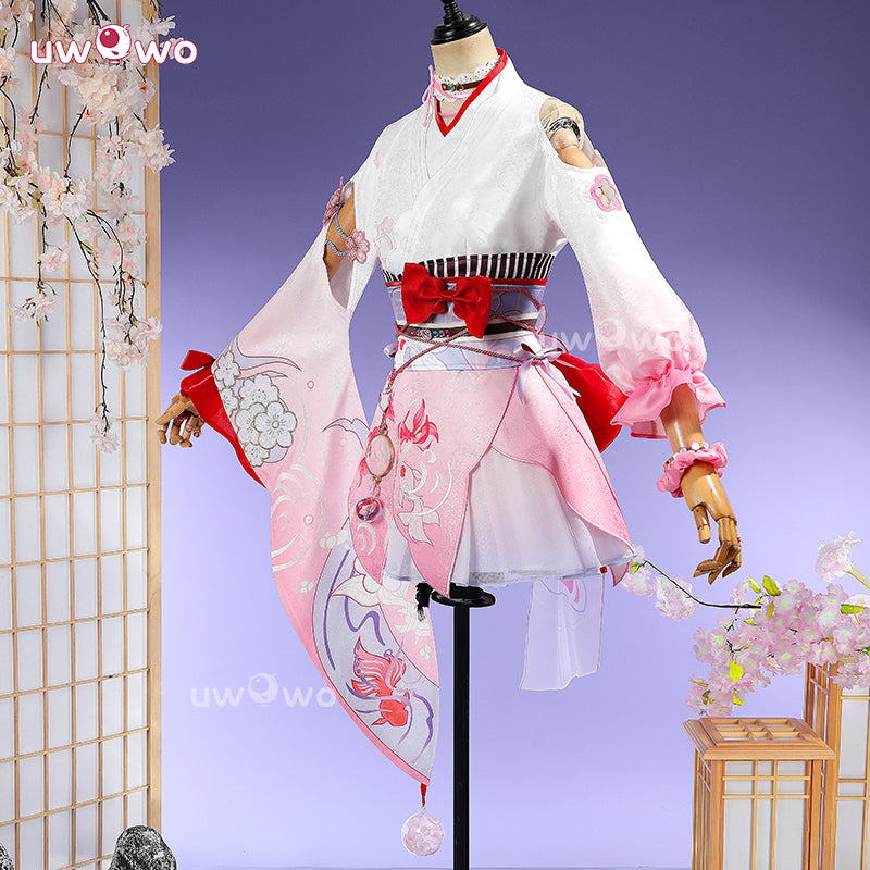 Uwowo Collab Series: Honkai: Star Rail Evanescia Lunar Blossoming Cosplay Costume XS-2XL