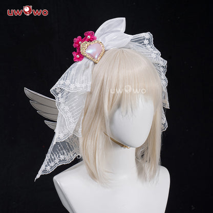 Uwowo Game Honkai Impact 3: Elysia Fanart Seraphic Bloom Cosplay Costume S-3XL