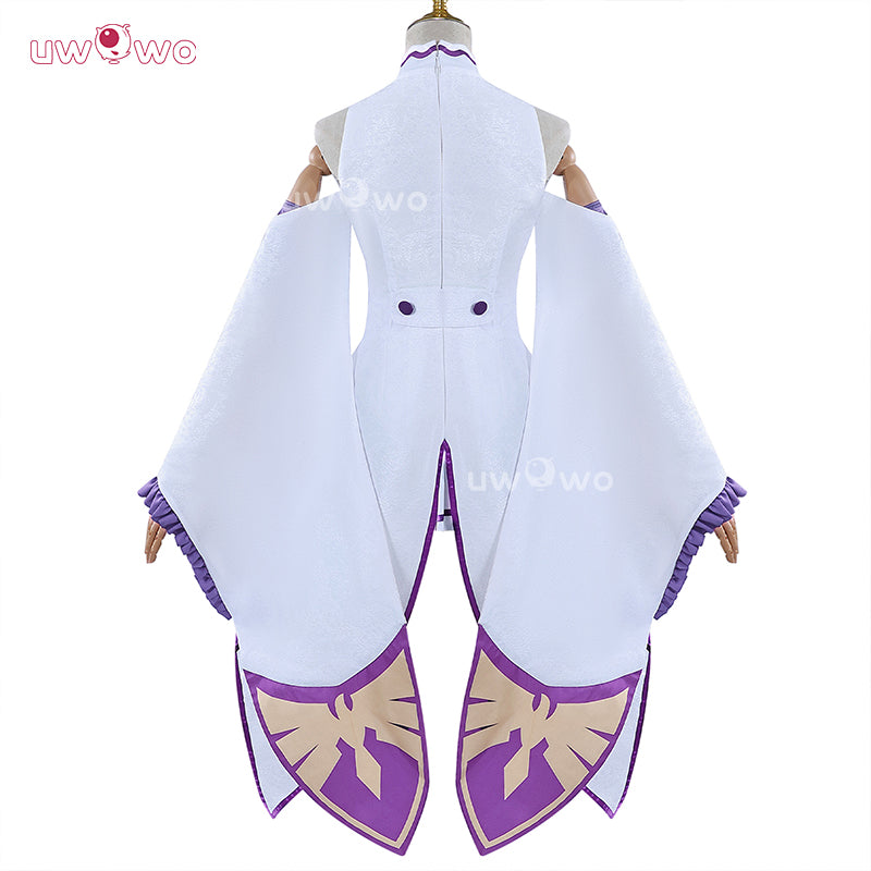 Uwowo Collab Series: Re:Zero Emilia Casual Dress Cosplay Costume