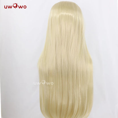 Uwowo Game Coven Cosplay Wig Long Yellow Hair