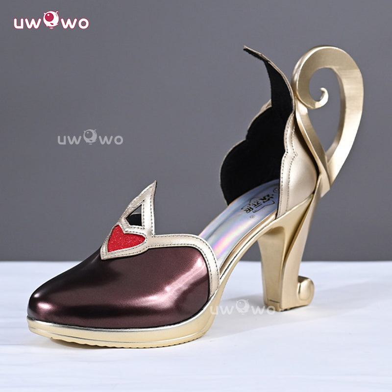 Uwowo Genshin Impact Alice Hexenzirkel Witch Klee's Mother Cosplay Shoes