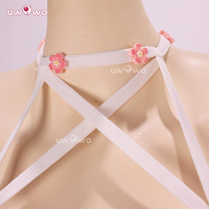 Uwowo Collab Series: Chisa Peach Parfait Swimsuit Wuthering Waves WUWA Cosplay Costume S-3XL