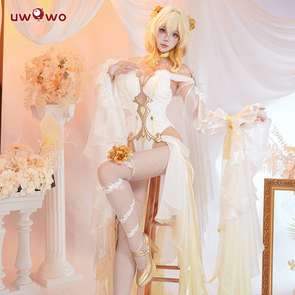 INSTOCK Uwowo Honkai: Star Rail Aglaea Bride Fanart Cosplay Costume