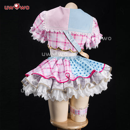 INSTOCK Uwowo Love Live! LoveLive Hanayo Koizumi Idol ver. Cosplay Costume S-3XL