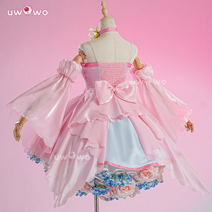 Uwowo Collab Series: Anime Sakura Flower Fairy Cardcaptor Sakura Cosplay Costume S-XL