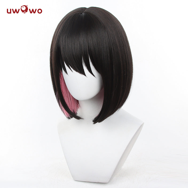 【In Stock】Uwowo Game Zenless Zone Zero/ZZZ Ellen Joe Maid Cosplay Wig Sort Black Hair