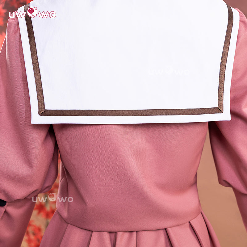 Uwowo Collab Series: Anime Kaoruko Waguri Kaoru Hana wa Rin School Uniform Cosplay Costume S-XL