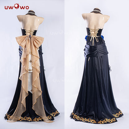 [Last Batch] INSTOCK-Uwowo Genshin Impact Fanart Navia Gown Dress Cosplay Costume