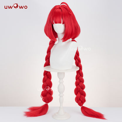 Uwowo Game Zenless Zone Zero Ukinami Yuzuha Cosplay Wig Long Pink Hair