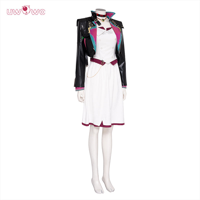 INSTOCK-Uwowo Collab Series: LOL Arcane S2 Powder/Jinx Alternative Universe AU Party Dance Dress XS-XXL