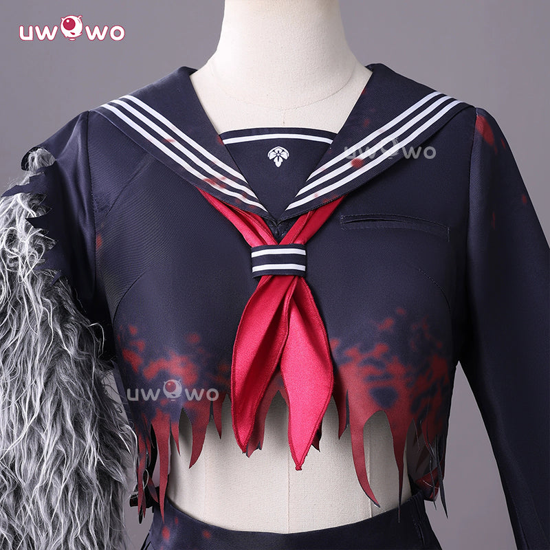 Uwowo Collab Series: Horror Game Fog Town Teen Girl Fox Form School Uniform Cosplay Costume XS-3XL