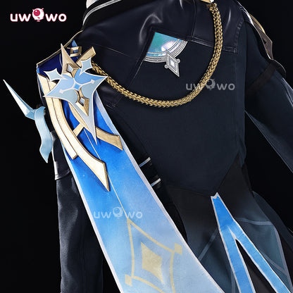 Uwowo Collab Series: Genshin Impact  Aether Night Hunt In Snow Cosplay Costume
