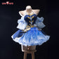 【Pre-sale】 Uwowo Genshin Impact Fanart Focalors Lily of the Valley Ball Gown Dress Cosplay Costume