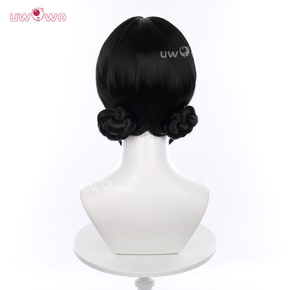 Uwowo Kpop Huntrix Cosplay Wig Middle Black Hair Hair