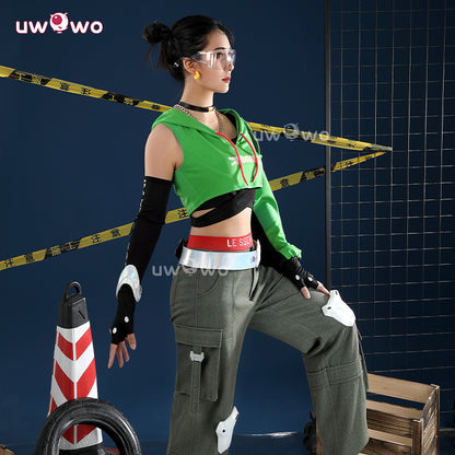 Uwowo Collab Series: Game Overwatch 2 x LE SSERAFIM Fearless Illari Cosplay Costume XS-XXL
