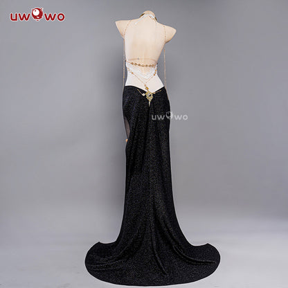 INSTOCK Uwowo Game Azur Lane Costume Chen Hai Gown Evening Sexy Cosplay Chenhai Costume