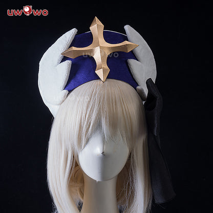 【Clearance Sale】[Last Batch]【In Stock】Uwowo Azur Lane Unicorn Snow White Guardian Angel Cosplay Costume