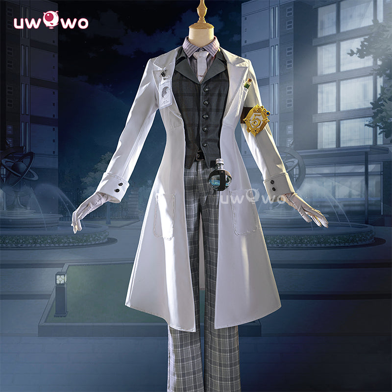 Uwowo Collab Series: Game Identity V Truth & Inference Aesop Carl The Embalmer Cosplay Costume