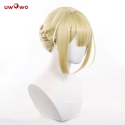 【Pre-sale】Uwowo Game Zenless Zone Zero Evelyn Chevalier Cosplay Wig Long Yellow Hair