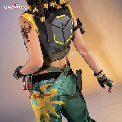 Uwowo Collab Series: Game Valorant Raze Cosplay Costume S-XL
