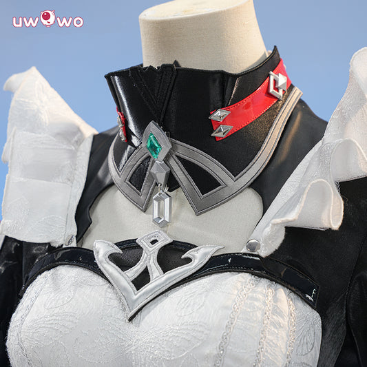 Uwowo Collab Series: Genshin Impact Danica Snezhnaya Housemaid Cosplay Costume XS-2XL