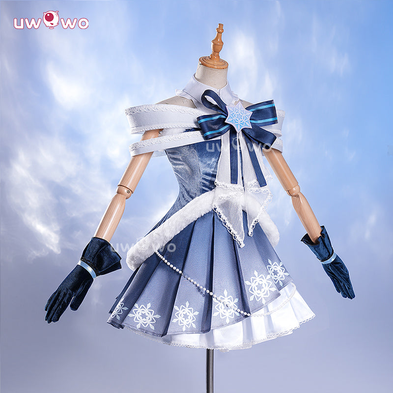 Uwowo Collab Series: V Singer 2025 Snow Winter Christmas Cosplay Costume